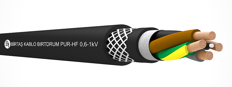 BIRTDRUM PUR-HF 0,6/1 kV